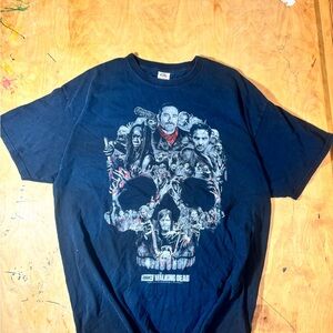 Fruit of the Loom Black Graphic Tee